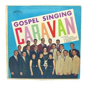 Vintage 1974 Gospel Singing Caravan Vinyl Sing Performance 4 Groups LP Record 74